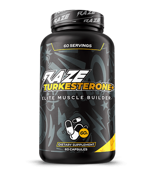 Repp Sports Raze Turkesterone+ Elite Muscle Builder, 60Serv