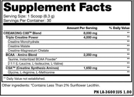 Mutant Creakong CX8, 30 servings