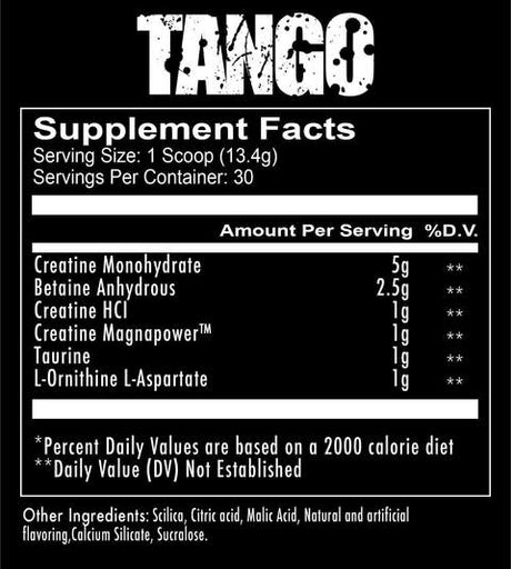 RedCon1 Tango, Creatine Recovery Solution - 30 Servings