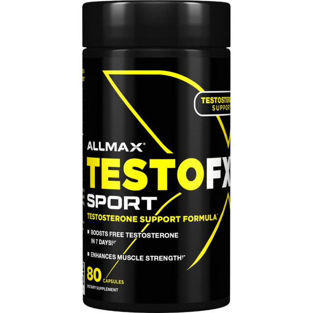 Allmax TestoFX Sport, 80 Capsules